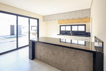Cozinha de casa de condomínio para alugar com 4 quartos, 220m² em Jardins Di Roma, Indaiatuba