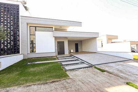 Fachada de casa de condomínio para alugar com 4 quartos, 220m² em Jardins Di Roma, Indaiatuba