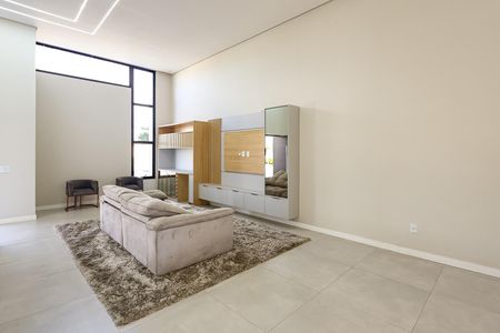 Sala  de casa de condomínio para alugar com 4 quartos, 220m² em Jardins Di Roma, Indaiatuba