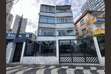 Fachada do Prédio de apartamento para alugar com 1 quarto, 50m² em Itararé, São Vicente