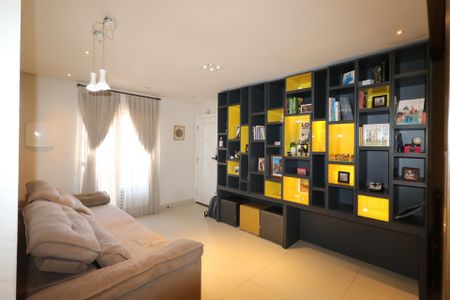 Sala de apartamento à venda com 4 quartos, 129m² em Olímpico, São Caetano do Sul