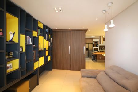 Sala de apartamento à venda com 4 quartos, 129m² em Olímpico, São Caetano do Sul
