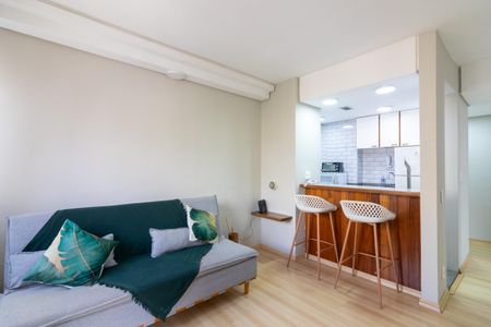 Apartamento à venda com 40m², 1 quarto e 1 vaga Apartamento à venda com 40m², 1 quarto e 1 vagaSala