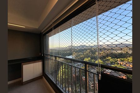 Varanda da Sala de apartamento para alugar com 2 quartos, 64m² em Alphaville Empresarial, Barueri