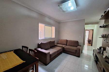 Sala de apartamento à venda com 2 quartos, 78m² em Vila Curuçá, Santo André