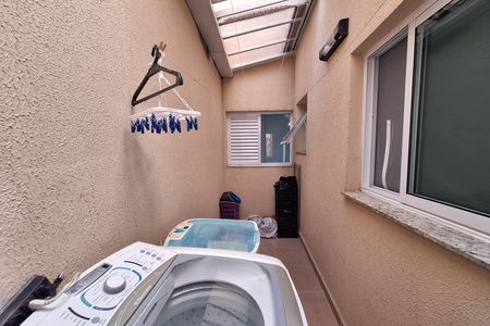 Área de Serviço de apartamento à venda com 2 quartos, 78m² em Vila Curuçá, Santo André