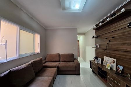 Sala  de apartamento à venda com 2 quartos, 78m² em Vila Curuçá, Santo André