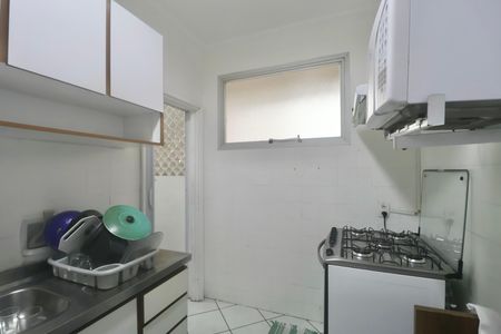 Cozinha de apartamento para alugar com 3 quartos, 86m² em Centro, Guarujá