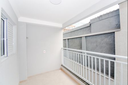Varanda da Sala de apartamento à venda com 2 quartos, 53m² em Jardim Aida, Guarulhos