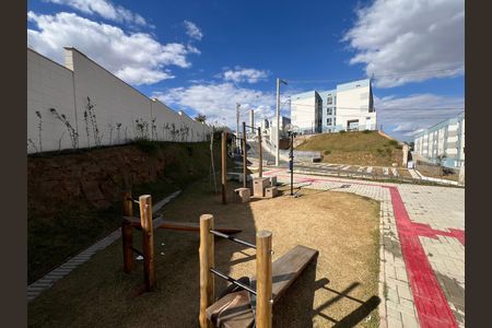 Área comum - Academia de apartamento para alugar com 2 quartos, 45m² em Caiapos, Contagem
