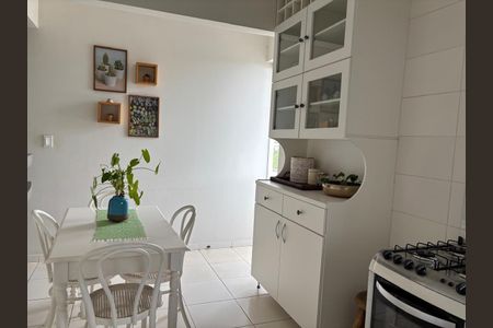 Cozinha de apartamento para alugar com 2 quartos, 57m² em Santa Mônica, Uberlândia