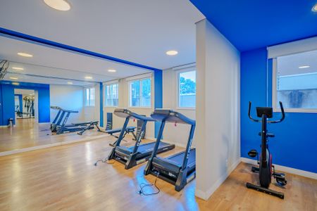 Apartamento à venda com 34m², 2 quartos e 1 vaga Apartamento à venda com 34m², 2 quartos e 1 vagaÁrea comum - Academia