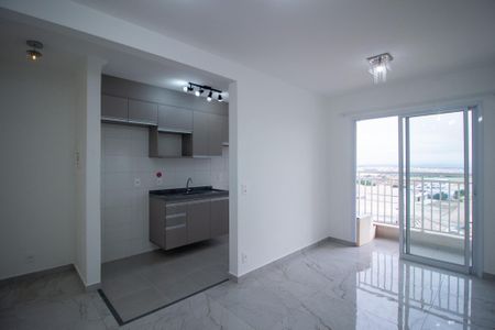 Sala de apartamento para alugar com 2 quartos, 47m² em Vila Angelica, Sorocaba