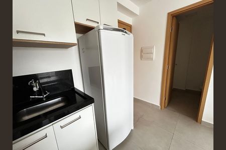 Studio para alugar com 39m², 1 quarto e sem vaga Studio para alugar com 39m², 1 quarto e sem vagaDetalhe da cozinha