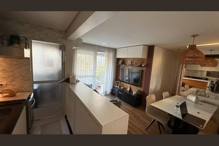 Cozinha de apartamento à venda com 2 quartos, 64m² em Brooklin, São Paulo