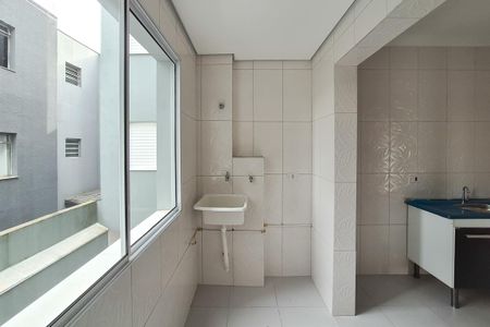 Cozinha e Área de Serviço de apartamento para alugar com 2 quartos, 87m² em Assunção, São Bernardo do Campo