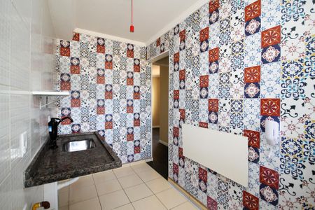 Cozinha de apartamento para alugar com 2 quartos, 46m² em Vila Santo Antonio do Portao, Cotia