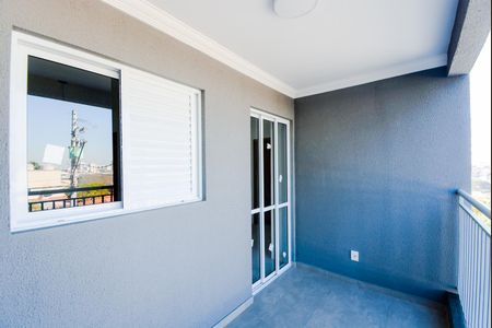 Varanda da Sala de apartamento à venda com 2 quartos, 51m² em Jardim Aida, Guarulhos