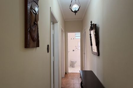 Corredor de apartamento para alugar com 2 quartos, 95m² em Boqueirão, Santos