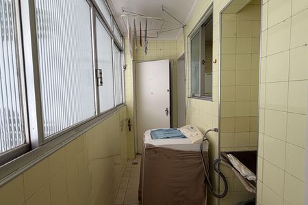 Área de Serviço de apartamento para alugar com 2 quartos, 95m² em Boqueirão, Santos