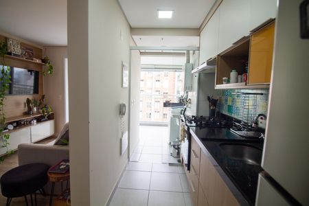 Cozinha de apartamento para alugar com 2 quartos, 51m² em Santo Amaro, São Paulo