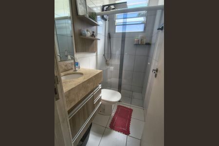 Banheiro de apartamento à venda com 2 quartos, 49m² em Recanto Quarto Centenario, Jundiaí