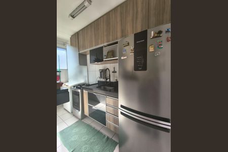 Cozinha de apartamento à venda com 2 quartos, 49m² em Recanto Quarto Centenario, Jundiaí