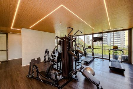 Área comum - Academia de apartamento à venda com 1 quarto, 45m² em Chácara Klabin, São Paulo