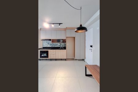 Cozinha de apartamento à venda com 1 quarto, 45m² em Chácara Klabin, São Paulo
