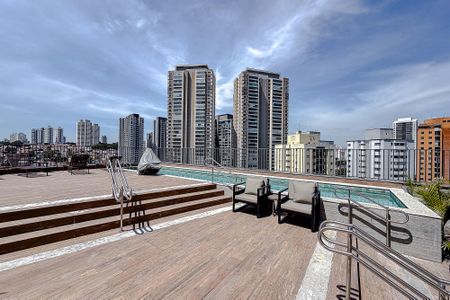 Área comum - Piscina de apartamento à venda com 1 quarto, 45m² em Chácara Klabin, São Paulo