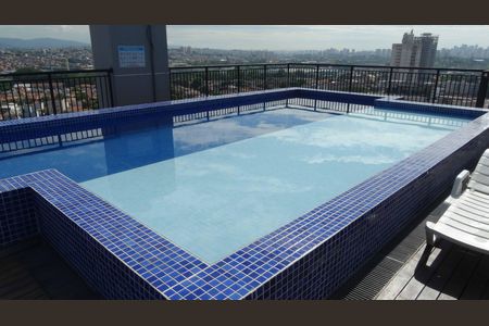 Área comum - Piscina de apartamento à venda com 1 quarto, 42m² em Presidente Altino, Osasco
