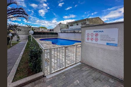 Área comum - Piscina de apartamento à venda com 3 quartos, 60m² em Vila Homero Thon, Santo André