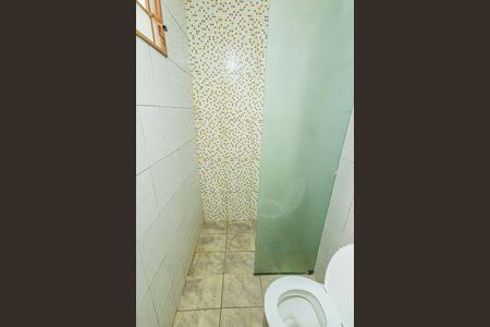 Banheiro da suíte  de casa para alugar com 1 quarto, 68m² em Ouro Minas, Belo Horizonte