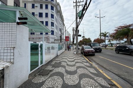 Vista da Rua de apartamento para alugar com 1 quarto, 45m² em Gonzaga, Santos