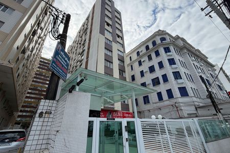 Fachada de apartamento para alugar com 1 quarto, 45m² em Gonzaga, Santos