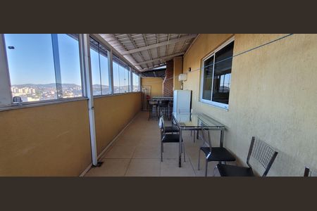 Área gourmet de apartamento para alugar com 3 quartos, 136m² em Jardim Brasilia, Betim