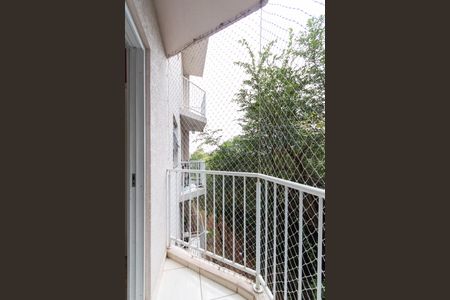 Varanda Sala  de apartamento para alugar com 2 quartos, 52m² em Vila Odin, Sorocaba