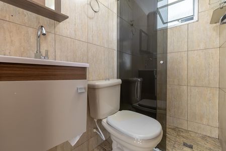 Banheiro de apartamento para alugar com 3 quartos, 70m² em Guarujá, Belo Horizonte
