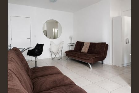 Sala de apartamento para alugar com 1 quarto, 51m² em Centro, Florianópolis