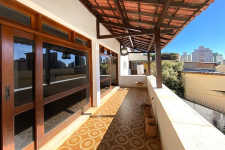 Varanda da Sala de casa à venda com 6 quartos, 600m² em Coracao de Jesus, Belo Horizonte