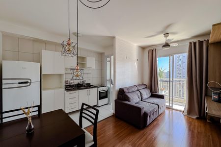 Sala de apartamento para alugar com 1 quarto, 49m² em Mooca, São Paulo
