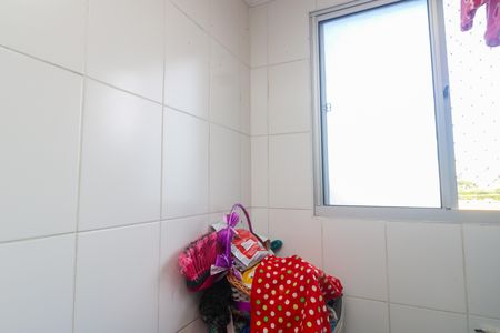 Área de Serviço de apartamento à venda com 2 quartos, 56m² em Utinga, Santo André