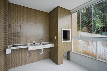 Varanda da Sala de apartamento para alugar com 3 quartos, 101m² em Coqueiros, Florianópolis