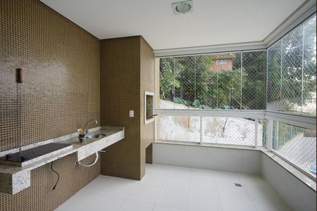 Varanda da Sala de apartamento para alugar com 3 quartos, 101m² em Coqueiros, Florianópolis