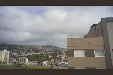 Vista da sala  de apartamento à venda com 2 quartos, 56m² em Jardim Carvalho, Porto Alegre