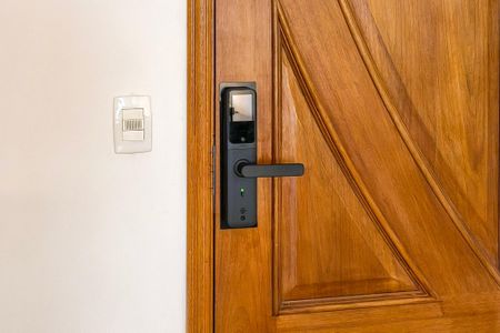 Apartamento para alugar com 55m², 1 quarto e 1 vaga Apartamento para alugar com 55m², 1 quarto e 1 vagaFechadura eletrônica
