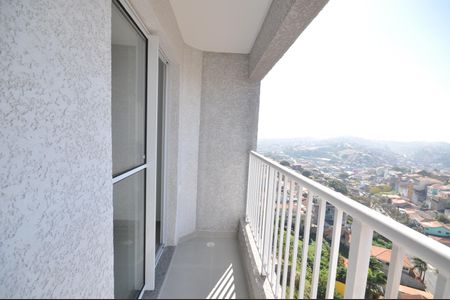 Sacada da Sala de apartamento para alugar com 2 quartos, 42m² em Vila Nova Mazzei, São Paulo