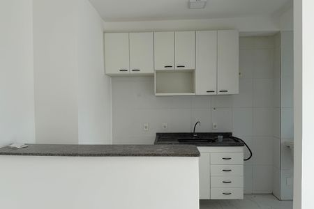 Cozinha e Área de Serviço de apartamento para alugar com 2 quartos, 65m² em Morro Nova Cintra, Santos