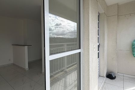 Varanda  de apartamento para alugar com 2 quartos, 65m² em Morro Nova Cintra, Santos