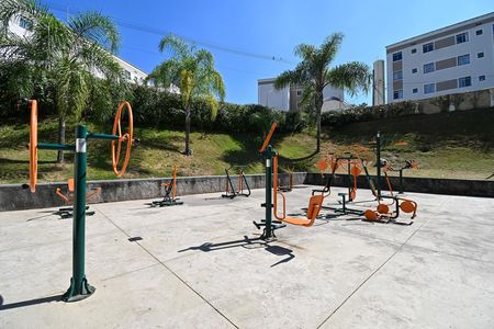 Área comum de apartamento para alugar com 2 quartos, 45m² em Laranjeiras, Contagem